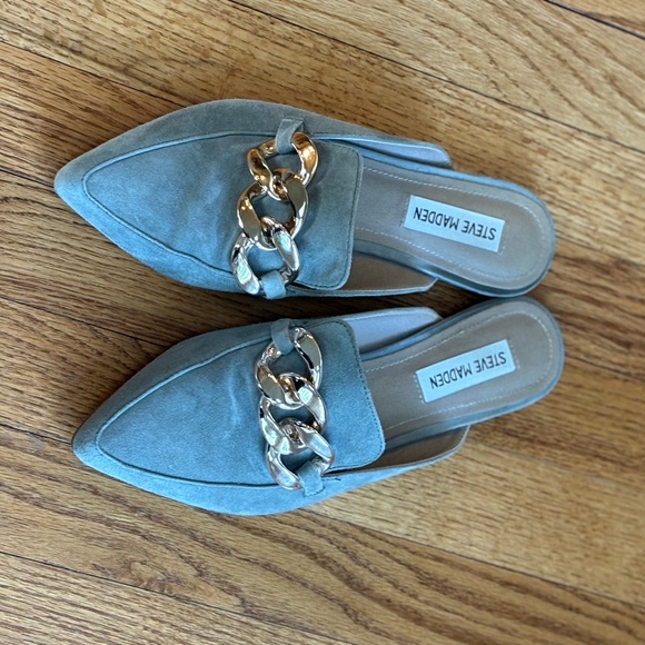 Steve Madden Finn Chain pointed toe mule  7.5M - Picture 3 of 8